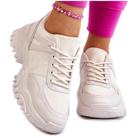 PG1 Pantofi sport la modă Pantofi Crem Frezio bej PG1 Pantofi sport la modă Pantofi Crem Frezio bej