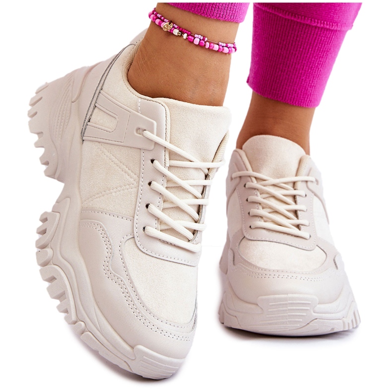 PG1 Pantofi sport la modă Pantofi Crem Frezio bej PG1 Pantofi sport la modă Pantofi Crem Frezio bej