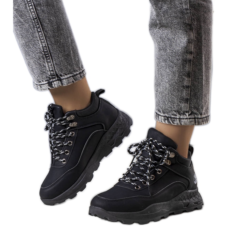 Cizme izolante negre de dama de la Durani negru