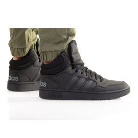 Pantofi Adidas Hoops 3.0 Mid GV6683 negru Pantofi Adidas Hoops 3.0 Mid GV6683 negru