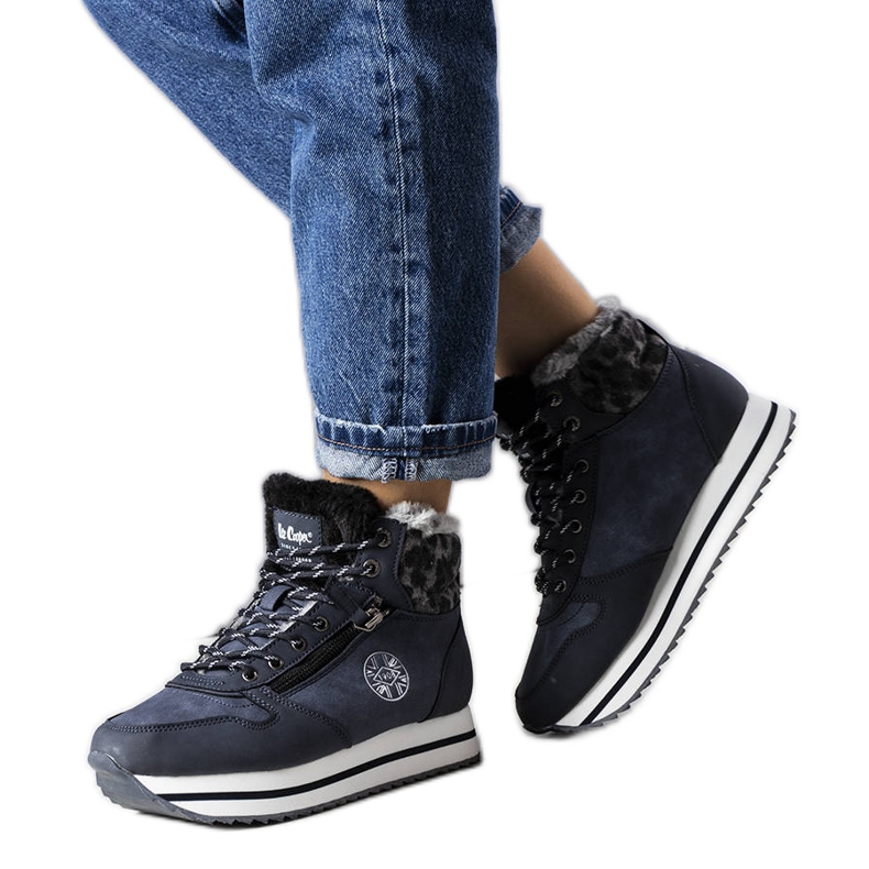 Cizme bleumarin LCJ-22-31-1450L Lee Cooper albastru