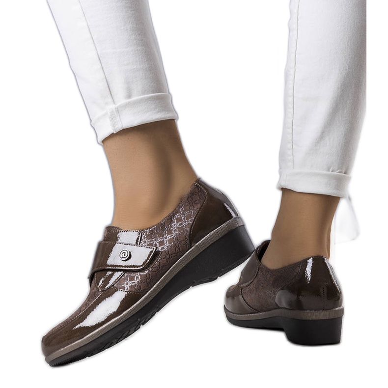 BM Brogues Drancy maro kaki