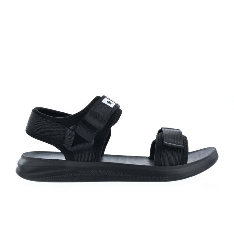 Sandale sport pentru bărbați Big Star HH174842 negre cu velcro negru