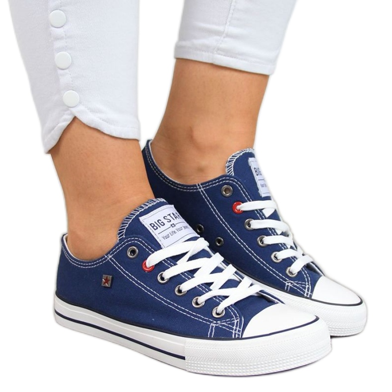 Pantofi, adidasi Big Star W T274021 INT343 albastru marin