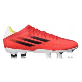 Pantofi adidas X Speedflow.3 Fg M FY3298 roșu portocale si rosii Pantofi adidas X Speedflow.3 Fg M FY3298 roșu portocale si rosii