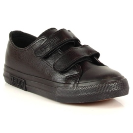 Adidași cu velcro Big Star Jr KK374054 negru