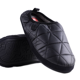 Papuci izolați negri Big Star KK174365 negru Papuci izolați negri Big Star KK174365 negru