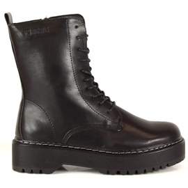 Cizme pe platforma Big Star W INT1738 negru