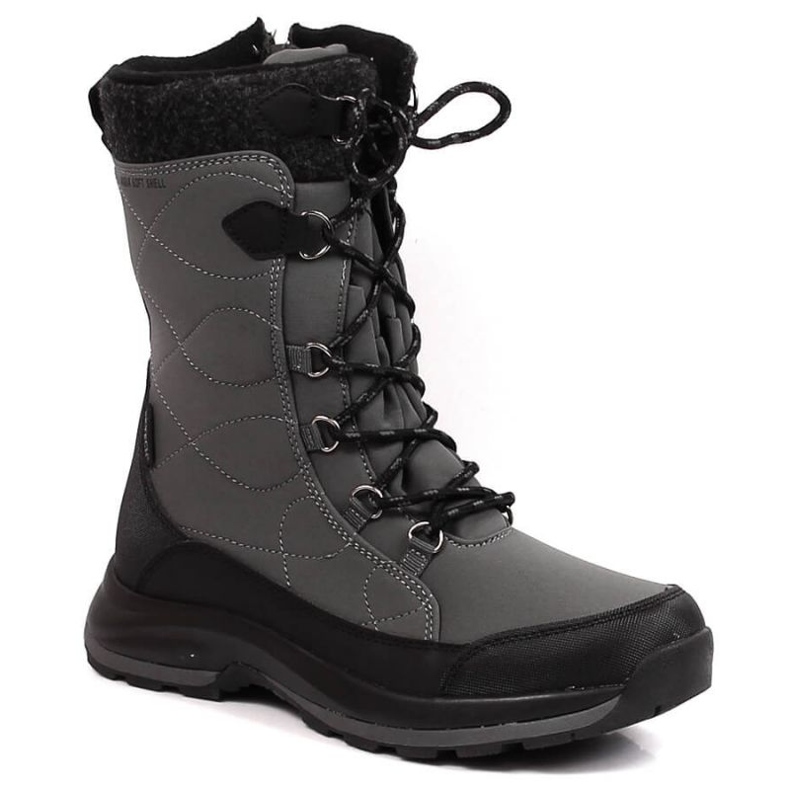 DC Cizme de zapada impermeabile Dk W 2105 DK61C negru gri DC Cizme de zapada impermeabile Dk W 2105 DK61C negru gri