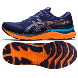 Pantofi de alergare Asics Gel Cumulus 24 M 1011B366 402 albastru
