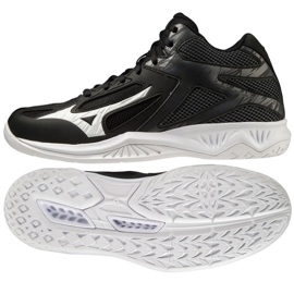 Pantofi de volei Mizuno Thunder Blade 3 Mid V1GA217501 negru negru