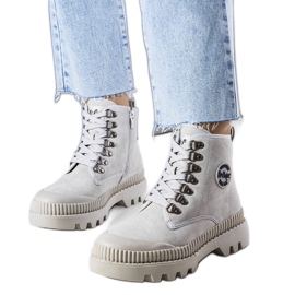 Cizme izolate gri LCJ-22-44-1340L Lee Cooper Cizme izolate gri LCJ-22-44-1340L Lee Cooper