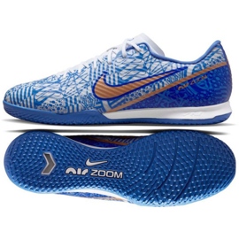 Pantofi de fotbal Nike Zoom Mercurial Vapor 15 Academy CR7 Ic M DQ5313 182 albastru albastru