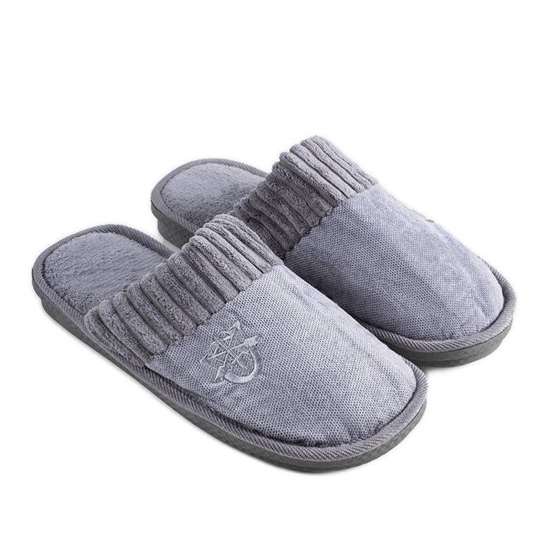 BM Papuci gri pentru bărbați de la Lesseps