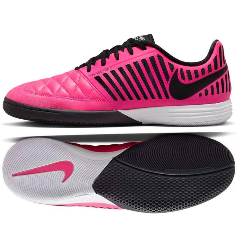 Pantofi de fotbal Nike LunarGato Ii Ic M 580456 605 roz trandafiri și violete