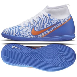 Pantofi de fotbal Nike Mercurial Superfly 9 Club CR7 Ic Jr DQ5327 182 albastru albastru