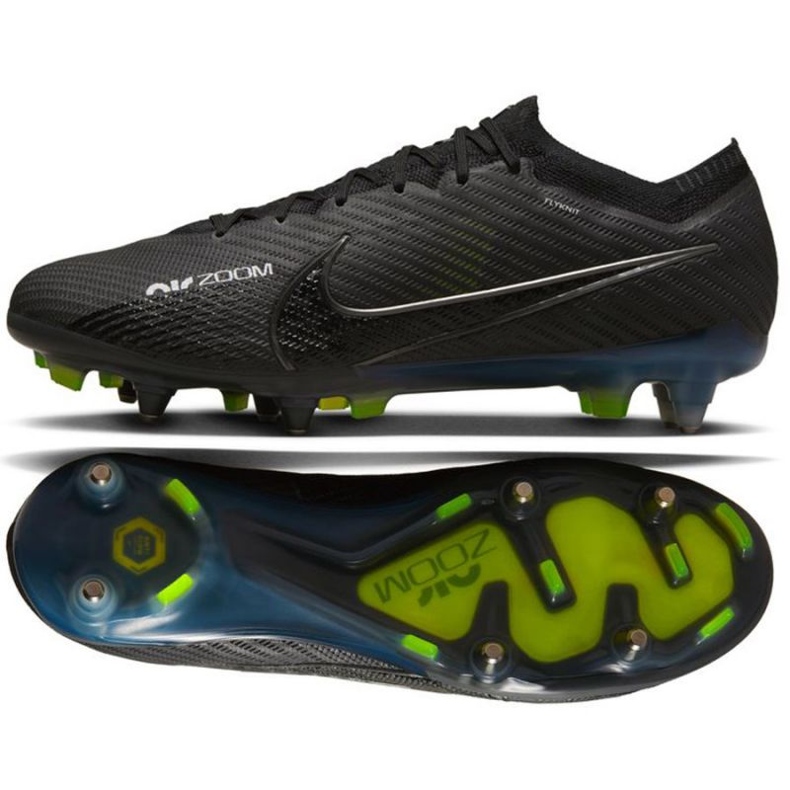 Pantofi de fotbal Nike Zoom Mercurial Vapor 15 Elite SG-Pro Ac M DJ5168 001 negru negru Pantofi de fotbal Nike Zoom Mercurial Vapor 15 Elite SG-Pro Ac M DJ5168 001 negru negru