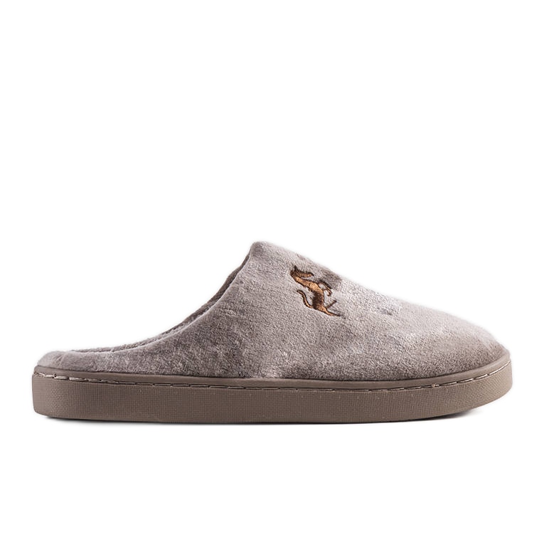 Papuci maro pentru bărbați Presse bej