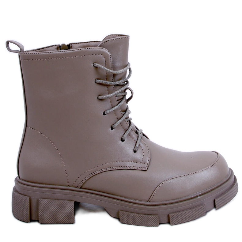 BM Cizme cu șireturi Coley Olive verde BM Cizme cu șireturi Coley Olive verde