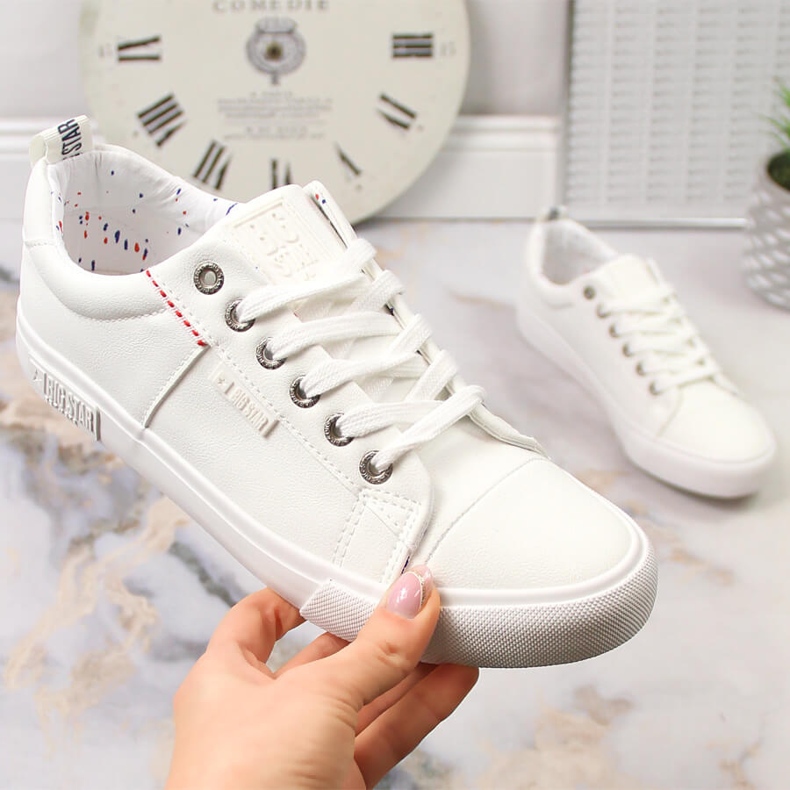 Pantofi sport albi Big Star KK274005 Pantofi sport albi Big Star KK274005