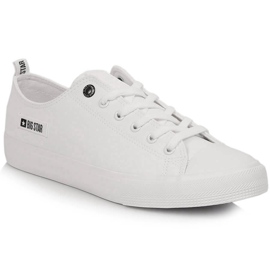 Adidași pentru bărbați din piele ecologică albă Big Star KK174008 Adidași pentru bărbați din piele ecologică albă Big Star KK174008