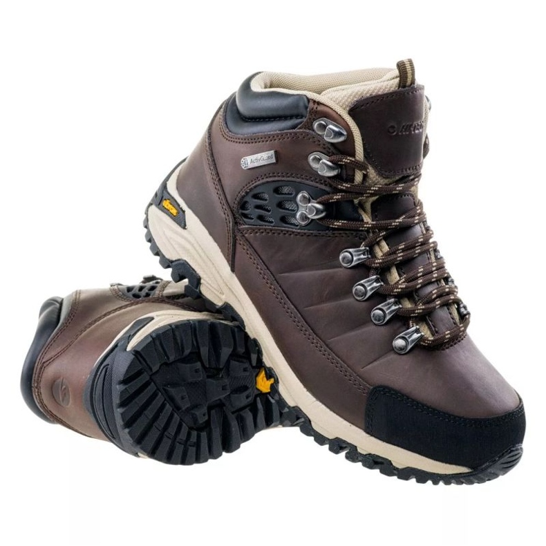 Pantofi Hi-Tec Lotse Mid Wp 92800184512 maro Pantofi Hi-Tec Lotse Mid Wp 92800184512 maro