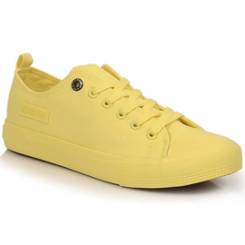 Pantofi, adidasi Big Star W LL274026 INT1819B galben Pantofi, adidasi Big Star W LL274026 INT1819B galben
