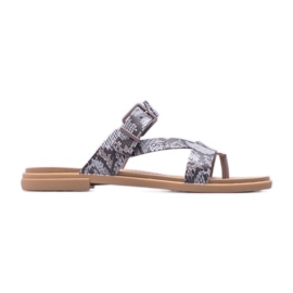 Crocs Tulum Toe Post Sandal W 206108-15W bej maro Crocs Tulum Toe Post Sandal W 206108-15W bej maro