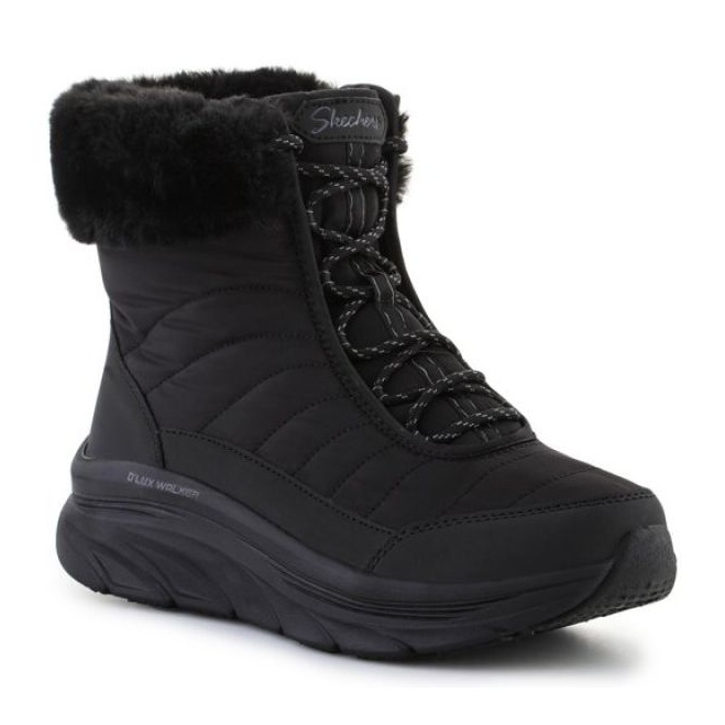 Pantofi Skechers D`lux Walker - Winter Solstice 167388-BBK negru