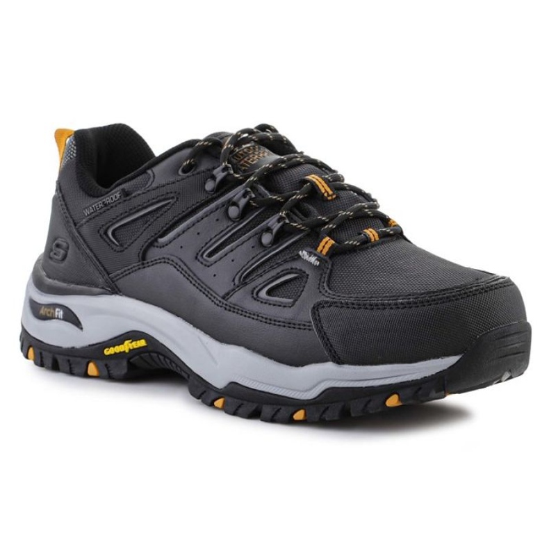Pantofi Skechers Arch Fit Dawson - Argosa 204630-BLK negru