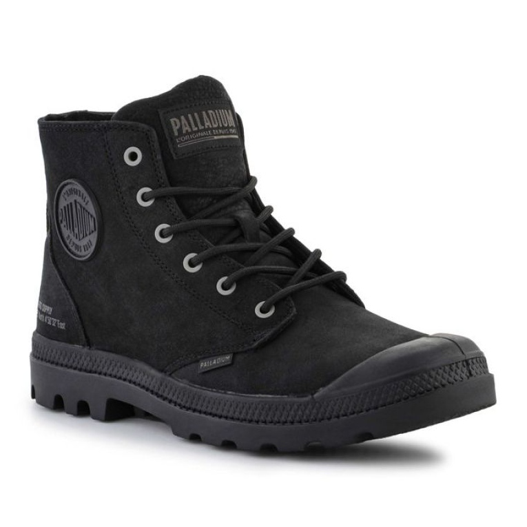Pantofi Palladium Pampa Hi Supply Lth U 77963-001-M negru