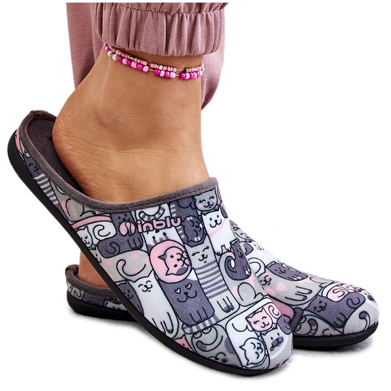 BEFADO S.A. Papuci Befado Kotki 155D208 Gri