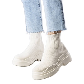 BM Cizme sosete bej Cali