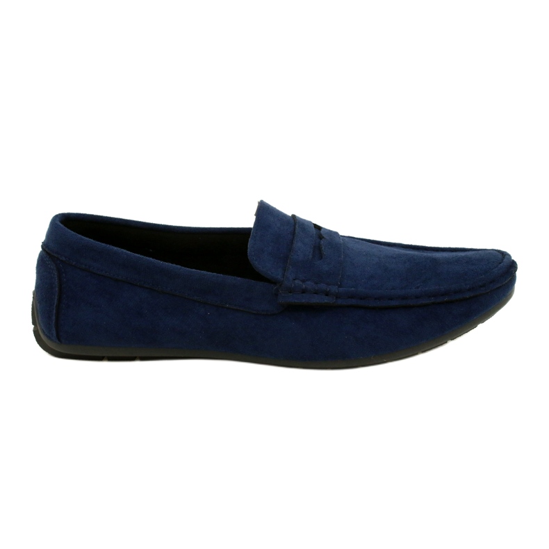 NEWS Pantofi bărbați mocasini bleumarin 21MN26-4020 albastru marin