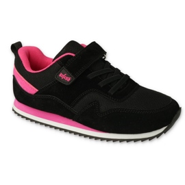 Sport pentru copii Befado cu Velcro 516X217 negru si roz Sport pentru copii Befado cu Velcro 516X217 negru si roz