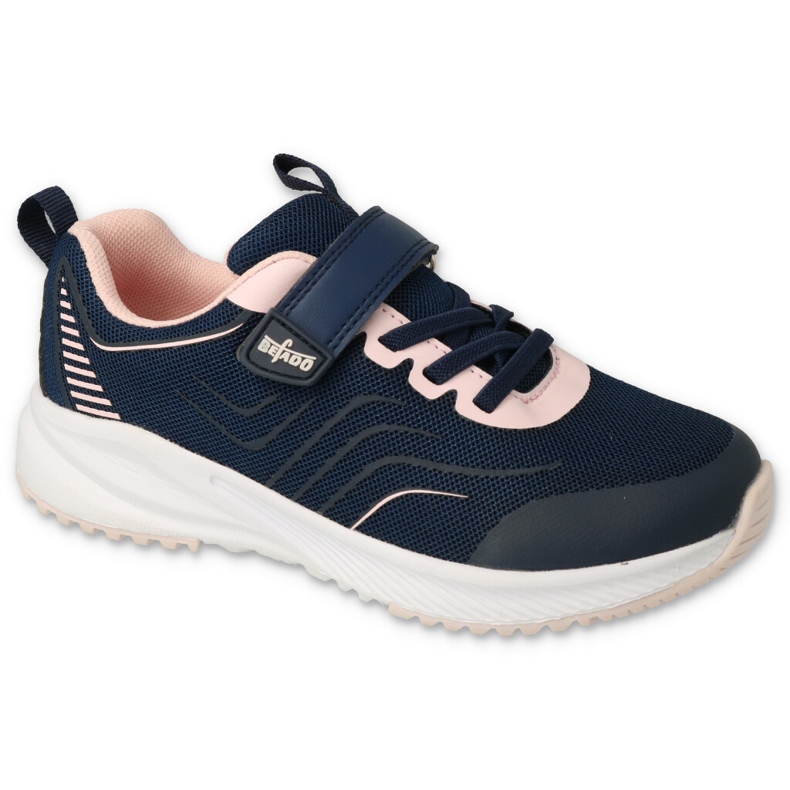 Pantofi copii Befado 516Y209 albastru marin roz