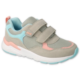 Pantofi pentru tineret Befado 516Q238 albastru roz gri Pantofi pentru tineret Befado 516Q238 albastru roz gri