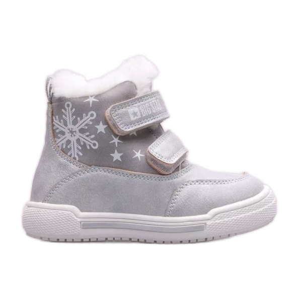 Pantofi, cizme de zapada Big Star Jr. KK374190 argint Pantofi, cizme de zapada Big Star Jr. KK374190 argint