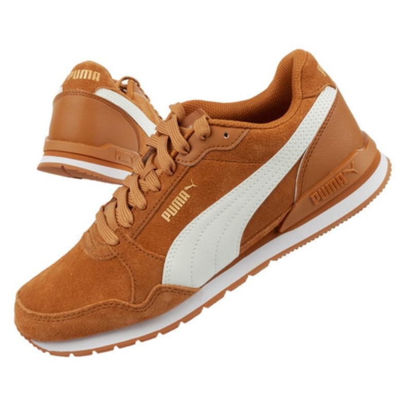 Puma St Runner v3 M 387646 06 pantofi sport maro