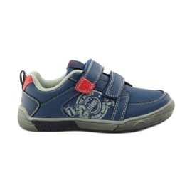 American Club Adidasi sport americani CA51 Velcro roșu multicolor gri