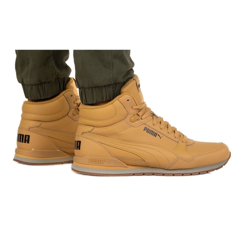 Pantofi Puma St Runner V3 Mid L 38763805 galben Pantofi Puma St Runner V3 Mid L 38763805 galben
