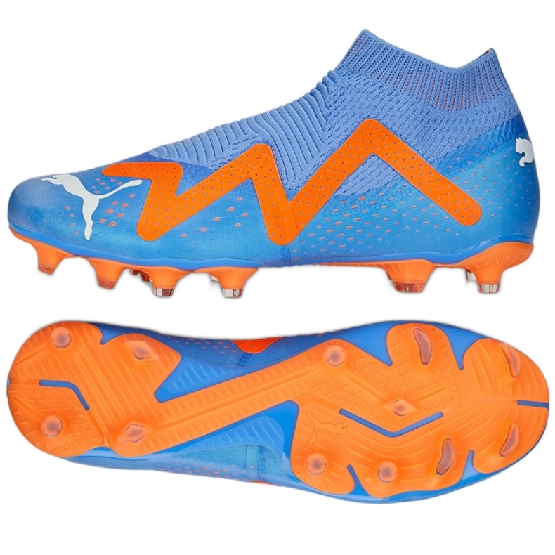 Pantofi de fotbal Puma Future Match Ll FG/AG 107176 01 albastru albastru