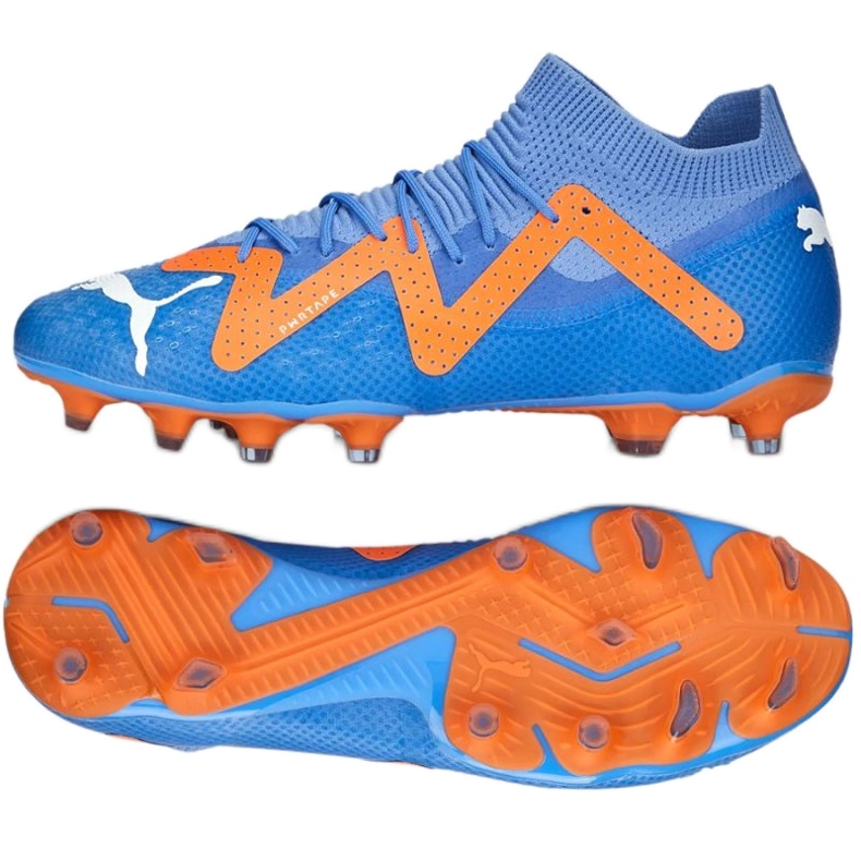 Pantofi de fotbal Puma Future Pro FG/AG 107171 01 albastru albastru
