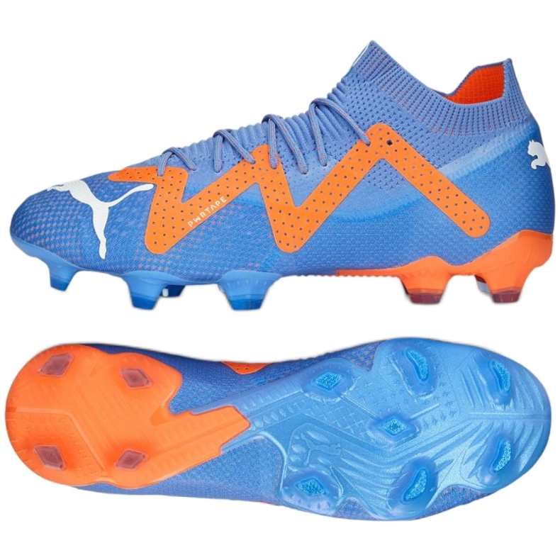 Pantofi de fotbal Puma Future Ultimate FG/AG 107165 01 albastru albastru