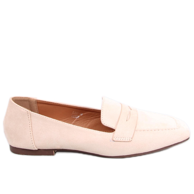 Mocasini clasici din piele intoarsa Class Beige bej Mocasini clasici din piele intoarsa Class Beige bej