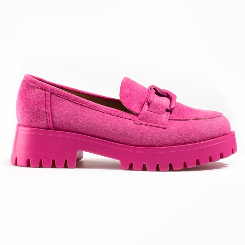 Goodin Pantofi de dama Shelovet cu platforma fucsia roz
