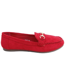 BM Mocasini de dama Hesso Red roșu BM Mocasini de dama Hesso Red roșu