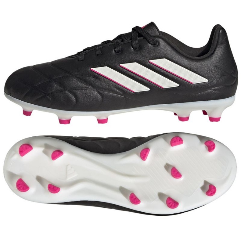 Pantofi de fotbal Adidas Copa Pura.3 Fg Jr HQ8945 negru negru