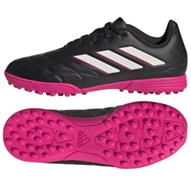 Pantofi de fotbal Adidas Copa Pure.3 Tf Jr GY9038 negru negru Pantofi de fotbal Adidas Copa Pure.3 Tf Jr GY9038 negru negru
