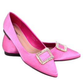PA1 Balerini eleganti cu pietre Lorella Fushia roz PA1 Balerini eleganti cu pietre Lorella Fushia roz
